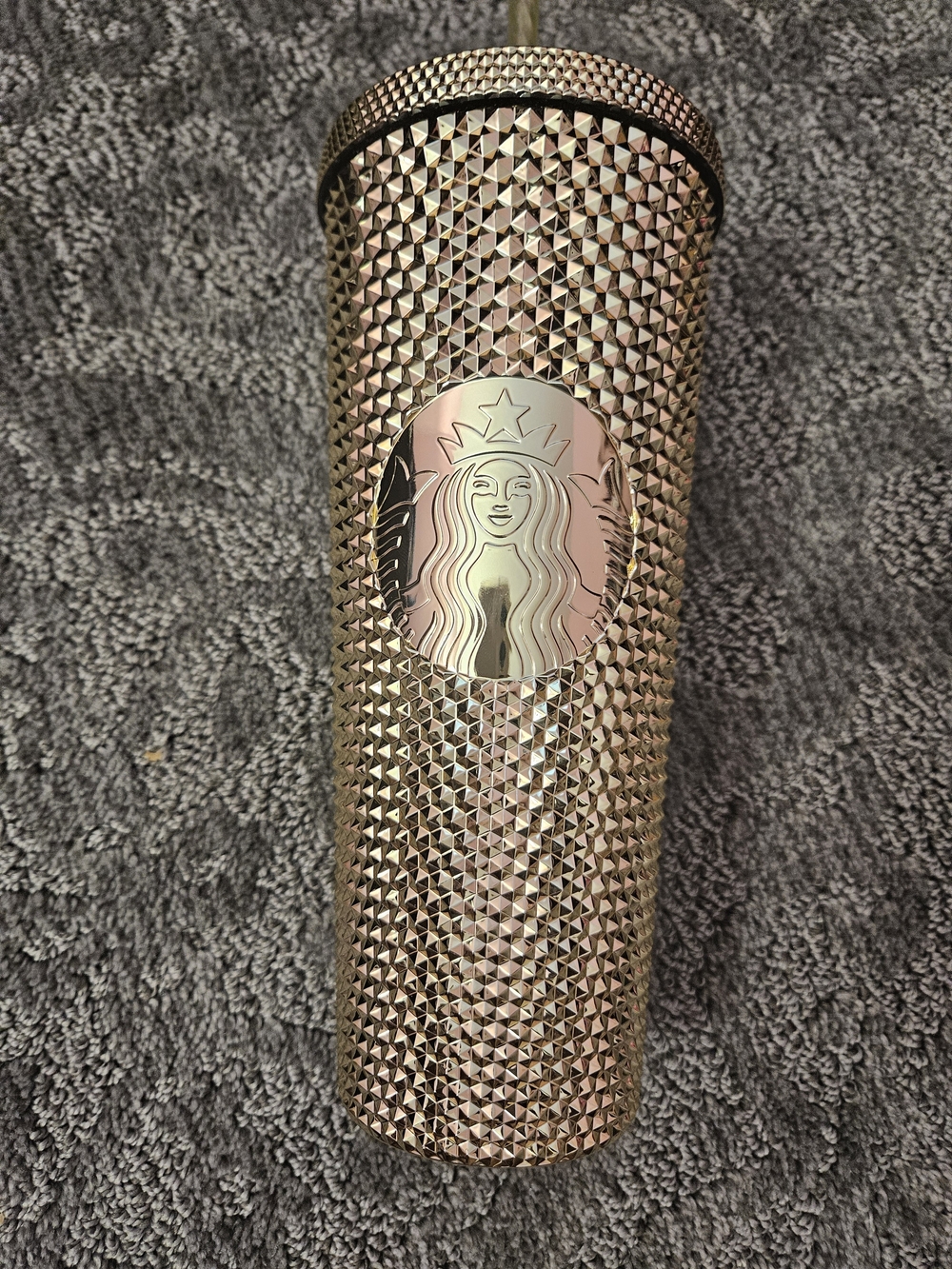 Starbucks Studded Tumbler - Gold (24oz)